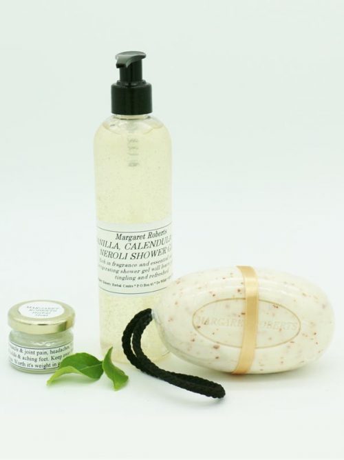 Margaret Roberts Herbal Centre - Mens range vanilla Calendula and Neroli Shower Gel