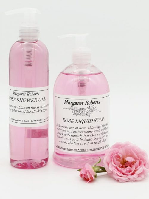 Margaret Roberts Rose Liquid Soap and Shower Gel